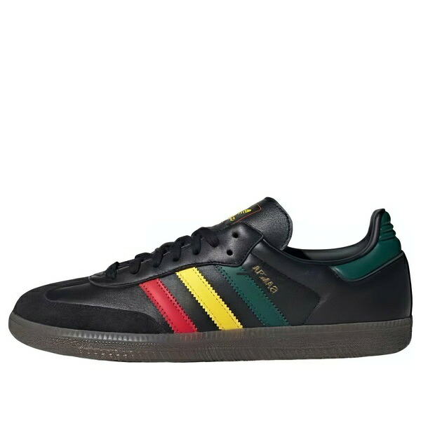 adidas アディダス メンズ スニーカー  【adidas Samba OG \u0027Core Black Yellow Collegiate Green\u0027 IH3119】  大きさ US_9(27.0糎)