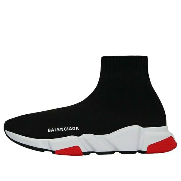 Balenciaga バレンシアガ メンズ スニーカー  【Balenciaga Speed Sneaker \u0027Black Red\u0027 587286W17211019】  大きさ US_10(28.0糎)