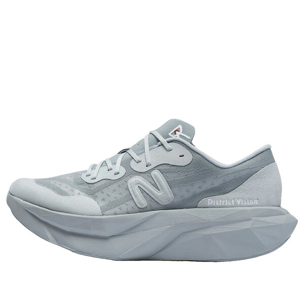 New Balance ニュー平衡にする メンズ スニーカー 【New Balance x District Vision FuelCell Supercomp Elite v4 \u0027Aluminum Grey\u0027 MRCELVD4】  大きさ US_12(30.0糎)