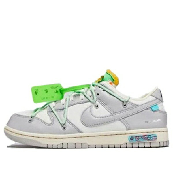 Nike ナイキ メンズ スニーカー ダンク 【Nike x Off-White Dunk Low \u0027Lot 07 of 50\u0027 DM1602-108】  大きさ US_7.5(25.5糎)