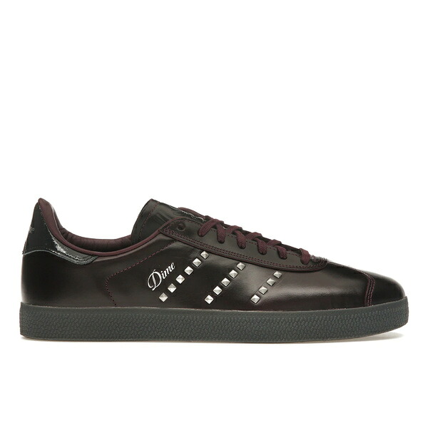 adidas アディダス メンズ スニーカー 【adidas Gazelle ADV Dime Maroon】 サイズ US_7(25.0cm) Maroon/Silver Metallic/Core Black｜asty
