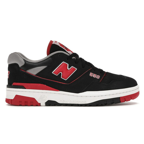 New Balance ニューバランス メンズ スニーカー  【New Balance 550 Black Red】  サイズ US_9.5(27.5cm) Black/Red