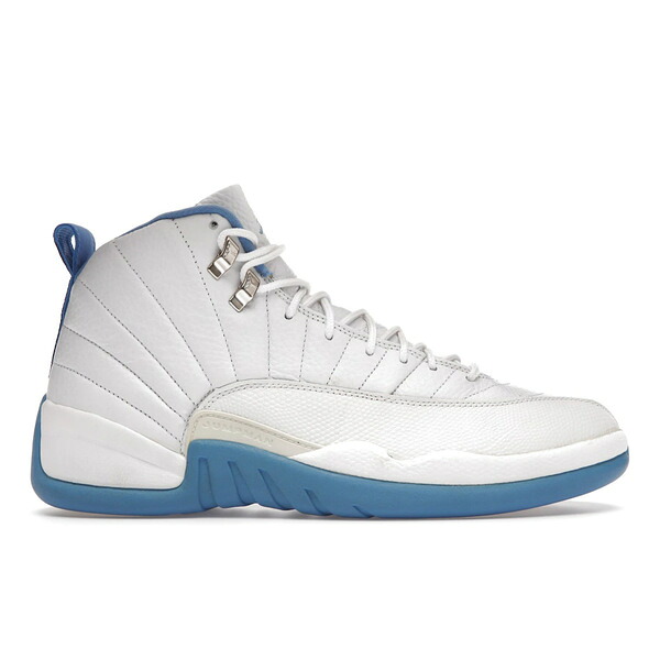 Jordan ジョーダン メンズ スニーカー 【Jordan 12 Retro Melo (2004)】 サイズ US_12(30.0cm) White/University Blue-Metallic Silver｜asty
