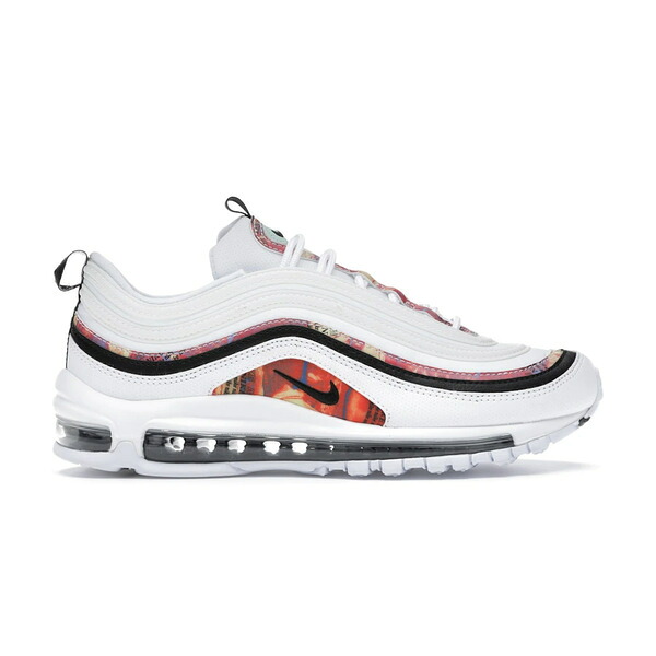 Nike ナイキ メンズ スニーカー 【Nike Air Max 97 Vintage Mosaic】 サイズ US_9(27.0cm) White/Multi-Color-Pistachio Frost-Black｜asty