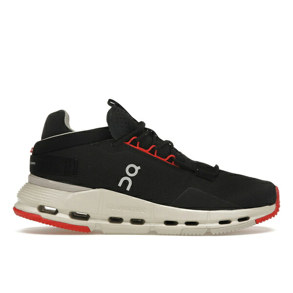 On オン メンズ スニーカー  【On Running Cloudnova 2 Black Red】  大いさ US_9.5(27.5糎) Black/Red 靴-スニーカー
