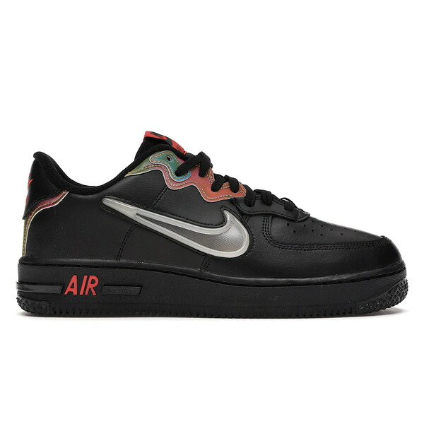 Nike ナイキ メンズ スニーカー  【Nike Air Force 1 React Black Glow Habanero Red】  大きさ US_6(24.0糎) Black/Glow-Habanero Red-Multi-Color