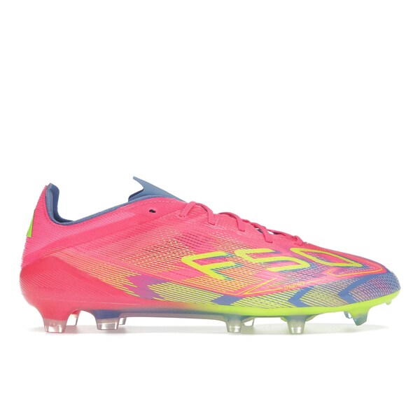 adidas アディダス メンズ スニーカー  【adidas F50 Elite FG Mystic Victory Pack】  サイズ US_9(27.0cm) Lucid Pink/Lucid Lemon/Blue Fusion