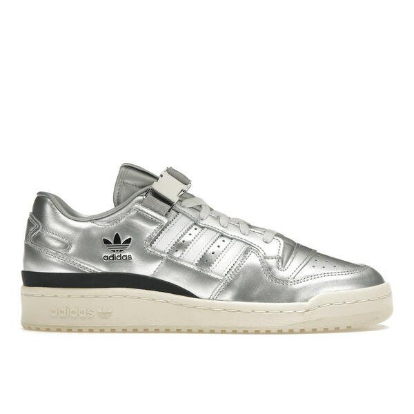 adidas アディダス メンズ スニーカー  【adidas Forum Low atmos Metallic Pack】  サイズ US_7(25.0cm) Metallic Silver/Core Black