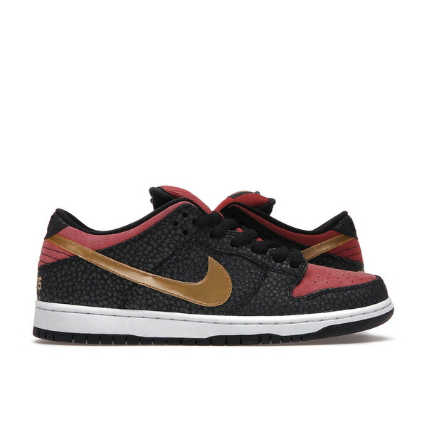 Nike ナイキ メンズ スニーカー  【Nike SB Dunk Low Walk of Fame Brooklyn Projects】  大きさ US_M_4.5 Black/Metallic Gold-Light Redwood