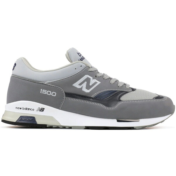 New Balance ニュー平衡にする メンズ スニーカー  【New Balance 1500 MiUK Grey】  大きさ US_8.5(26.5糎) Grey/Grey/Blue/Tan
