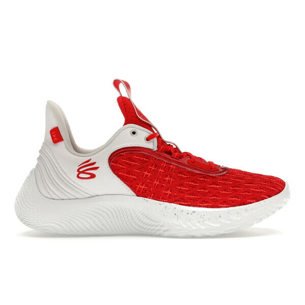 Under Armour アンダーアーマー メンズ スニーカー  【Under Armour Curry Flow 9 Team Red White】  大いさ US_10(28.0糎) White/Red スニーカー-靴