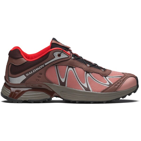 Salomon サロモン メンズ スニーカー  【Salomon XT-Whisper Henna Tawny Port Neon Flame】  大いさ US_5(23.0糎) Henna/Tawny Port/Neon Flame スニーカー-靴