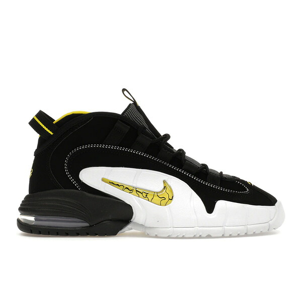 Nike ナイキ メンズ スニーカー  【Nike Air Max Penny 1 Lester Middle School】  大きさ US_10.5(28.5糎) White/Opti Yellow/Black