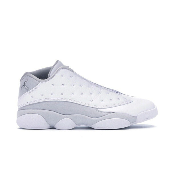 Jordan ジョーダン メンズ スニーカー 【Jordan 13 Retro Low Pure Platinum】 サイズ US_M_13 White/Metallic Silver|asty