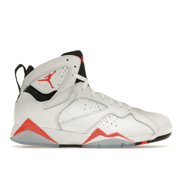 Jordan ジョーダン メンズ スニーカー  【Jordan 7 Retro White Infrared】  大いさ US_10(28.0糎) White/Black/Crimson 靴-メンズ靴