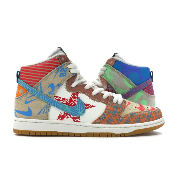 Nike ナイキ メンズ スニーカー  【Nike SB Dunk High Thomas Campbell What the Dunk】  サイズ US_12(30.0cm) Iced Jade/Circuit Orange-Sail-Barley Green