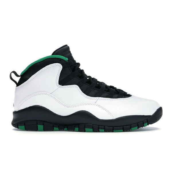 Jordan ジョーダン メンズ スニーカー  【Jordan 10 Retro Seattle】  大きさ US_9(27.0糎) White/Black-Green-Yellow
