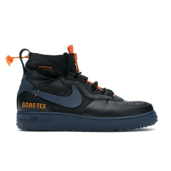Nike ナイキ メンズ スニーカー  【Nike Air Force 1 Winter Gore-Tex Black Bright Ceramic Thunder Blue】  サイズ US_8.5(26.5cm) Black/Bright Ceramic-Clear-Thunder Blue