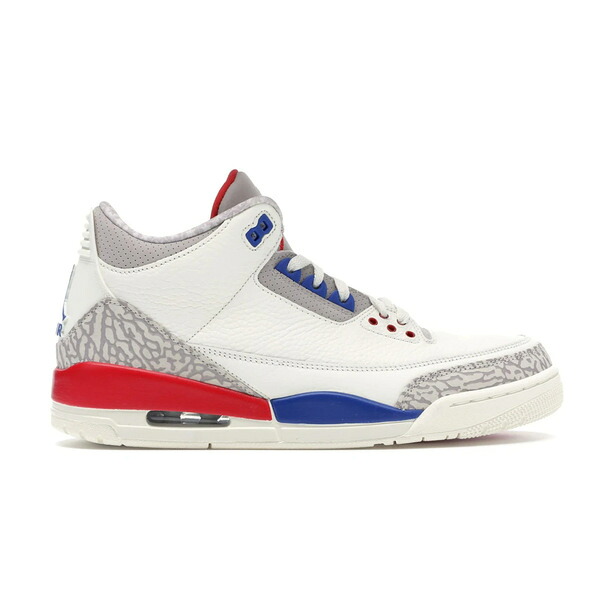 Jordan ジョーダン メンズ スニーカー  【Jordan 3 Retro International Flight】  大きさ US_11(29.0糎) Sail/Sport Royal-Light Bone-Fire Red