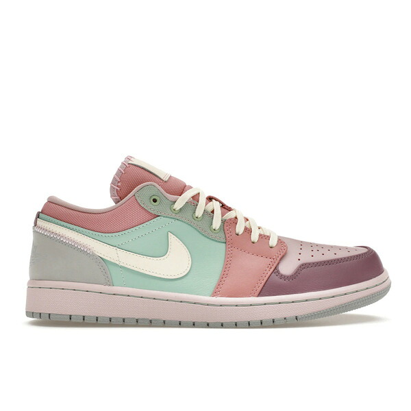 Jordan ジョーダン メンズ スニーカー  【Jordan 1 Low Easter Pastel】  サイズ US_5.5(23.5cm) Teal/Pink/Purple-Yellow