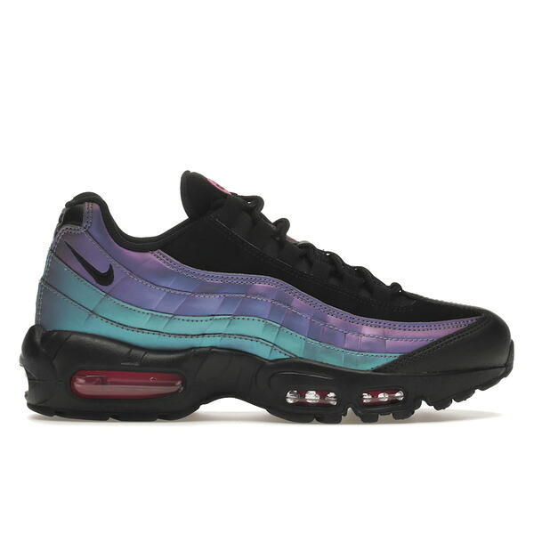 Nike ナイキ メンズ スニーカー 【Nike Air Max 95 Throwback Future】 サイズ US_9.5(27.5cm) Black/Black-Laser Fuchsia|asty
