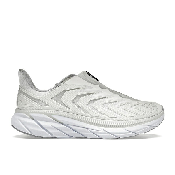 Hoka One One ホカオネオネ メンズ スニーカー 【Hoka One One Project Clifton Lunar Rock】 サイズ US_8.5(26.5cm) Blanc De Blanc/Lunar Rock｜asty