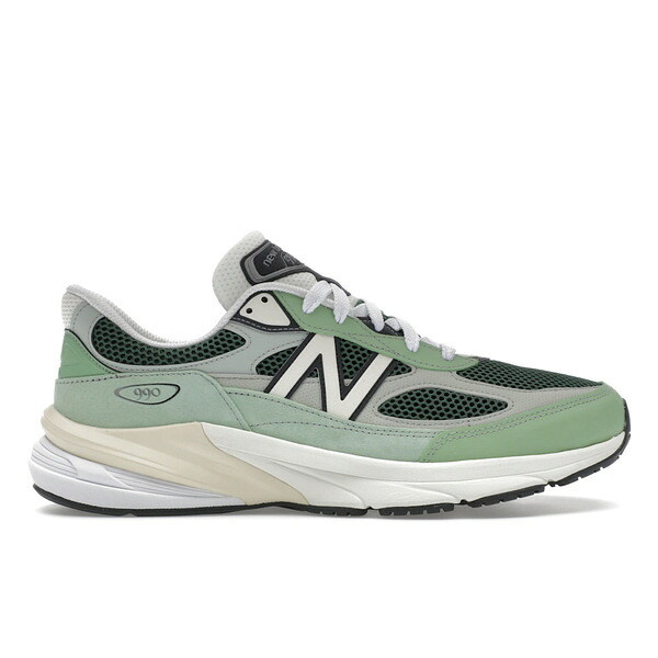New Balance ニュー平衡にする メンズ スニーカー  【New Balance 990v6 MiUSA Avocado Natural Mint】  大きさ US_5(23.0糎) Avocado/Natural Mint