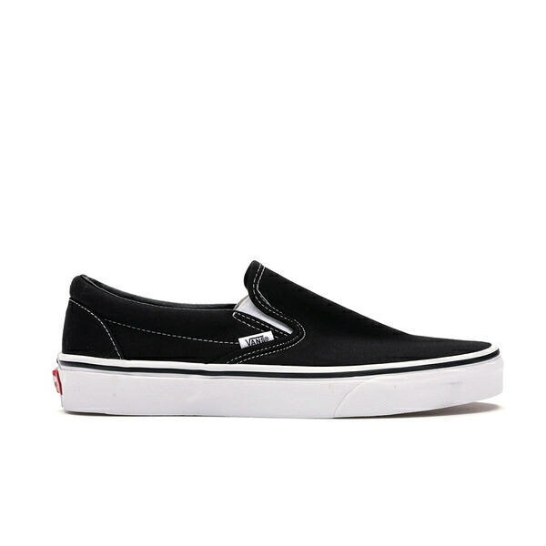 Vans バンズ メンズ スニーカー  【Vans Classic Slip On Black】  大きさ US_6.5(24.5糎) Black