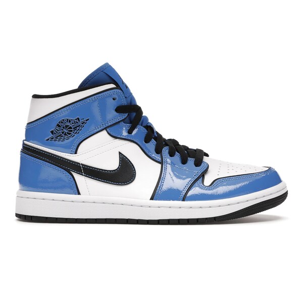 Jordan ジョーダン メンズ スニーカー 【Jordan 1 Mid Signal Blue】 サイズ US_12.5(30.5cm) Signal Blue/Black-White