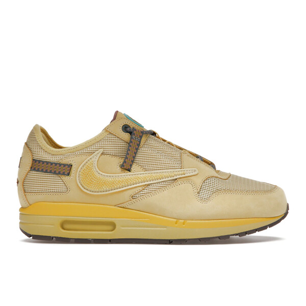 Nike ナイキ メンズ スニーカー 【Nike Air Max 1 Travis Scott Cactus Jack Saturn Gold】 サイズ US_7(25.0cm) Saturn Gold/Tea Tree Mist/Tent|asty