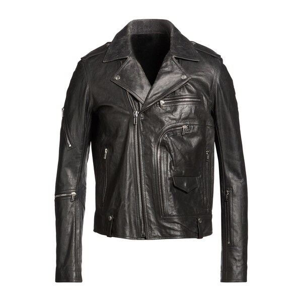 【送料無料】 リックオウエンス メンズ ジャケット＆ブルゾン アウター Jackets Black｜asty