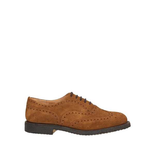 【貨物輸送無料】 教会堂 メンズ 御召しものシューズ シューズ Lace-up shoes Brown