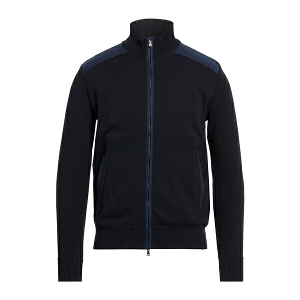【貨物輸送無料】 ポールアンドシャーク メンズ 編み物\u0026プルオーバー アウター Cardigans Blue