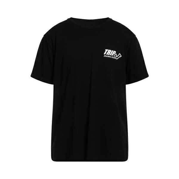 【貨物輸送無料】 マウナ 世話をする メンズ ティーシャツ トップス T-shirts Black