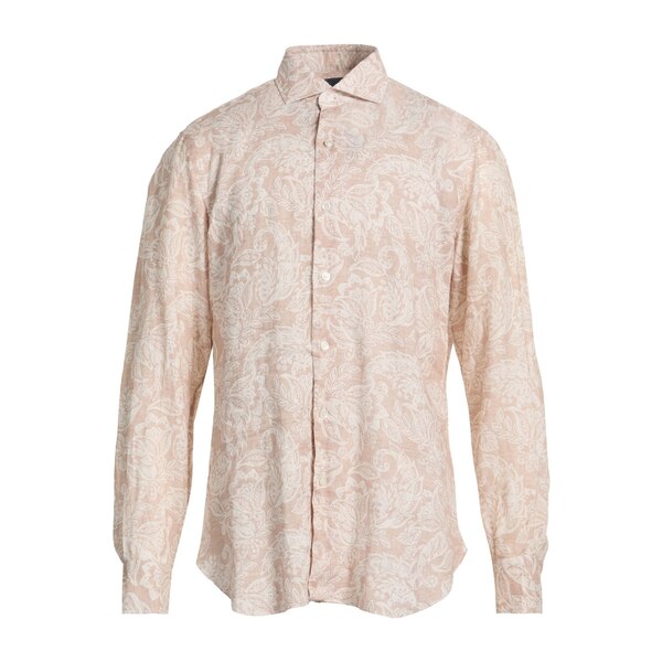 【送料無料】 バルバナポリ メンズ シャツ トップス Shirts Beige｜asty