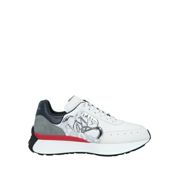 【貨物輸送無料】 マックイーン メンズ スニーカー シューズ Sneakers White