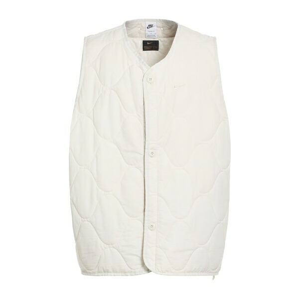 【貨物輸送無料】 ナイキ メンズ 上衣＆上衣 アウター Vests White