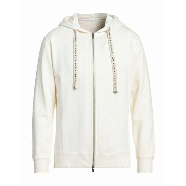 5%OFF ダニエル フィエゾリ メンズ パーカー スウェットシャツ アウター Sweatshirts Ivory ozolgunticaret.com