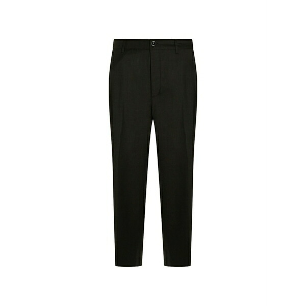 野球クラブ はたご屋 ザ 昼まえ メンズ 心地好いズボン下 ボトムス Pressed-crease stretch trousers Brown