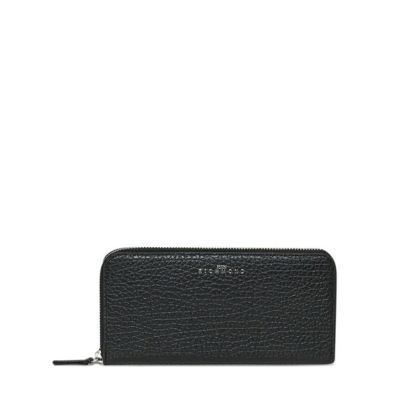 ジョン バージニアの州都 レディース 紙入れ 付属品 Zip wallet Black