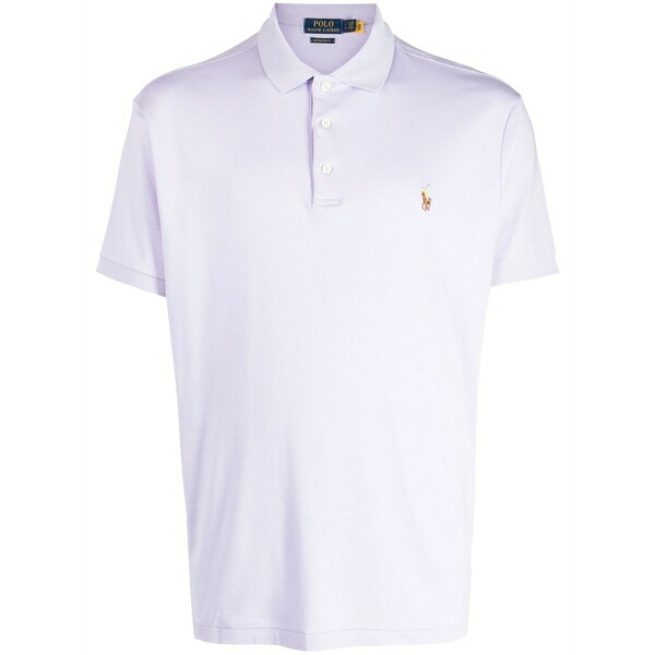 ラルフローレン メンズ スポーツシャツ トップス Polo pony cotton polo shirt Purple