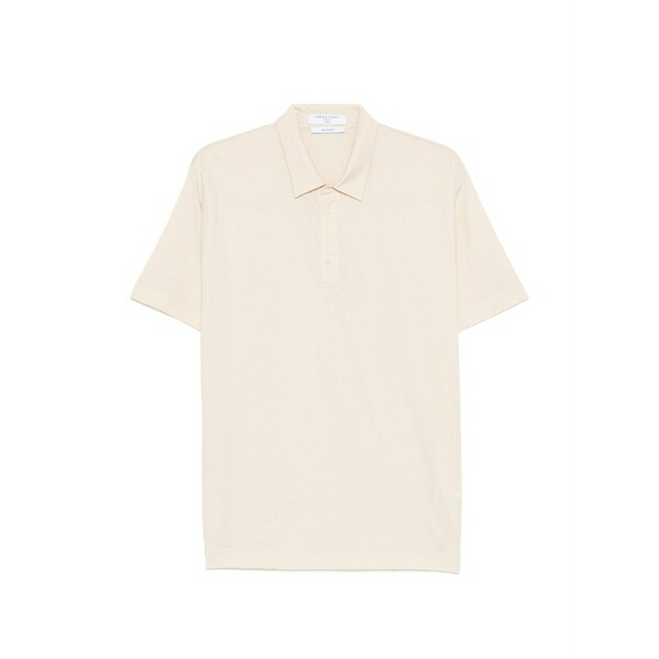 ダニエル フィエゾリ メンズ スポーツシャツ トップス Mercerized polo shirt Neutrals