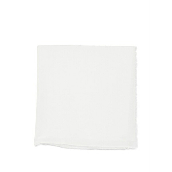 デスティン レディース マフラー・ストール・スカーフ アクセサリー Nikika quadra frayed scarf White|asty