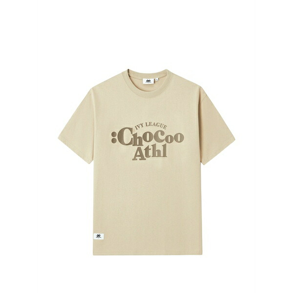 チョコレート メンズ Tシャツ トップス Graphic-print t-shirt Neutrals|asty