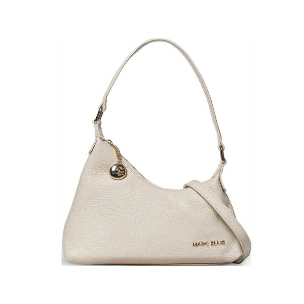 マークエリス レディース ショルダーバッグ バッグ Small wynn pebbled-effect shoulder bag Neutrals｜asty