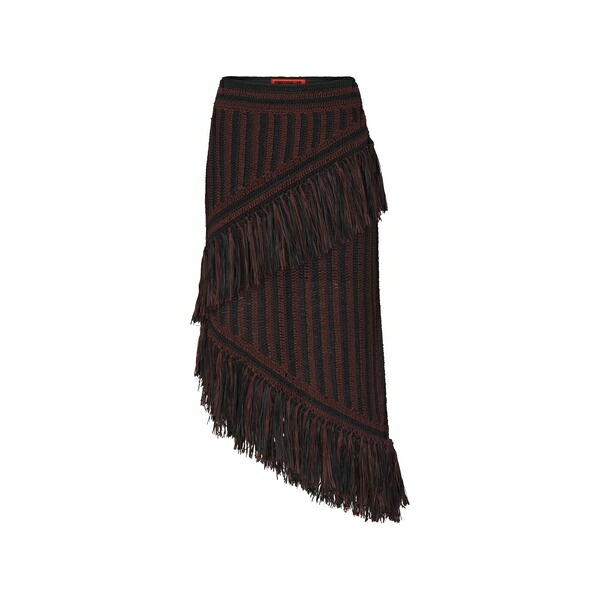 サイモン銀鏡 レディース スコート ボトムス Beja MIDI skirt Brown
