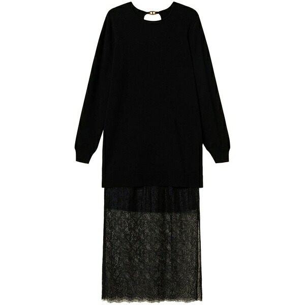 ツイン仕掛ける レディース 衣装 トップス Lace-panelled dress -