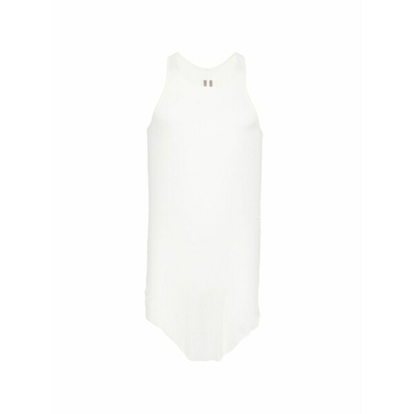 リックオウエンス メンズ プルオーバー トップス Cotton tank top White