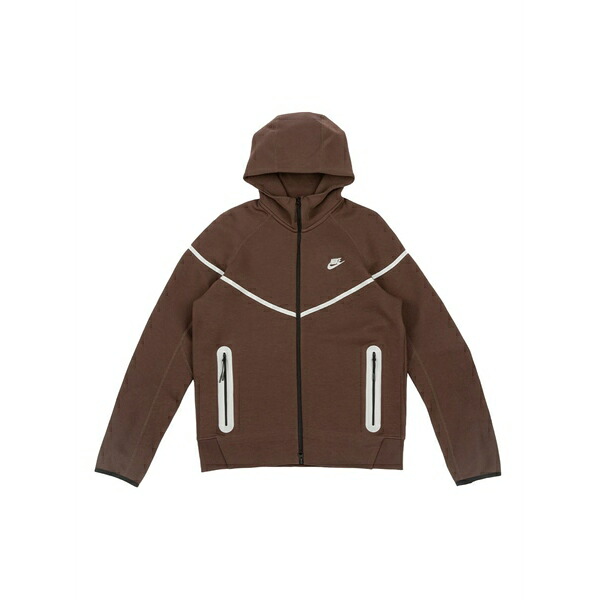 ナイキ メンズ パーカー・スウェットシャツ アウター Tech windrunner hoodie Brown|asty