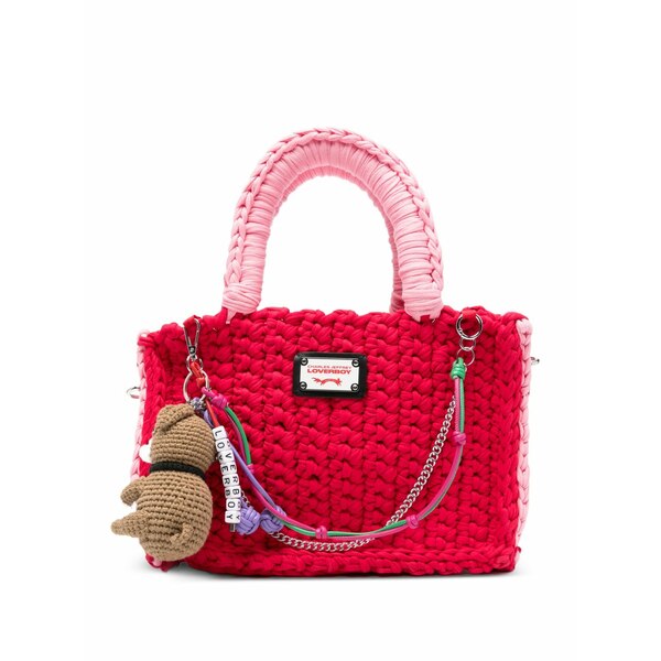 チャールズ・ジェフリー レディース トートバッグ バッグ Logo-plaque tote bag Red